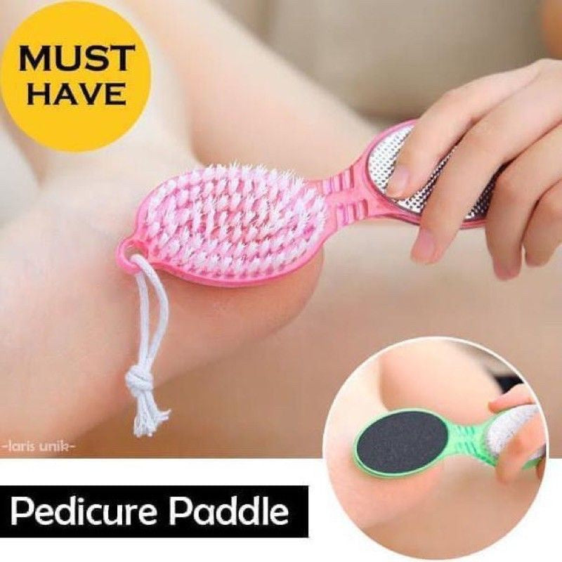 Pekanbaru Alat Pedicure Kaki All In One 4 In 1 Sikat /Kikir Kuku Penghalus Kaki