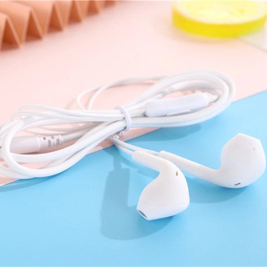 Pekanbaru HR- Headset U19 Macaron Matte Colorfull Hifi Stereo Extra Bass Handsfree Earphone Jack 3.5mm with Mic