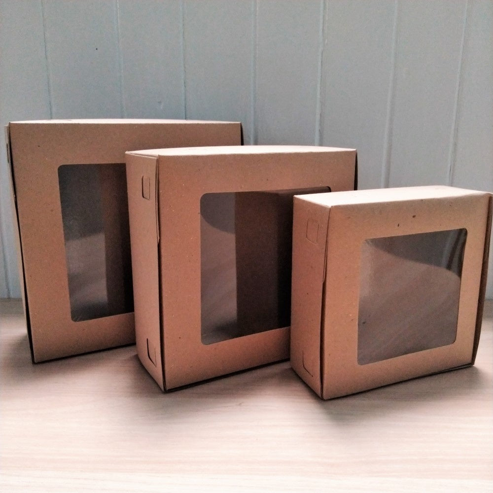 Pekanbaru Box / Kotak Kue Kraft Persegi Dengan Display