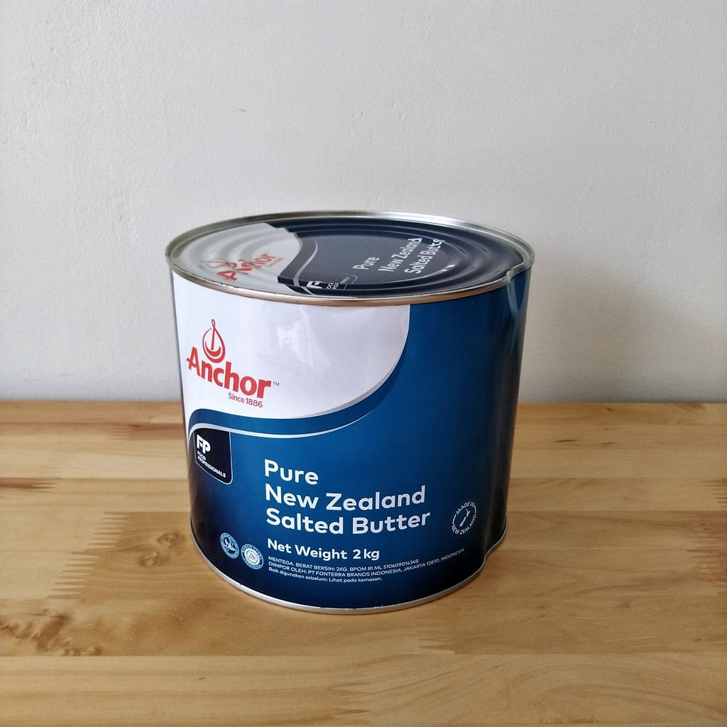 Pekanbaru Anchor Salted Butter / Mentega Asin 2Kg