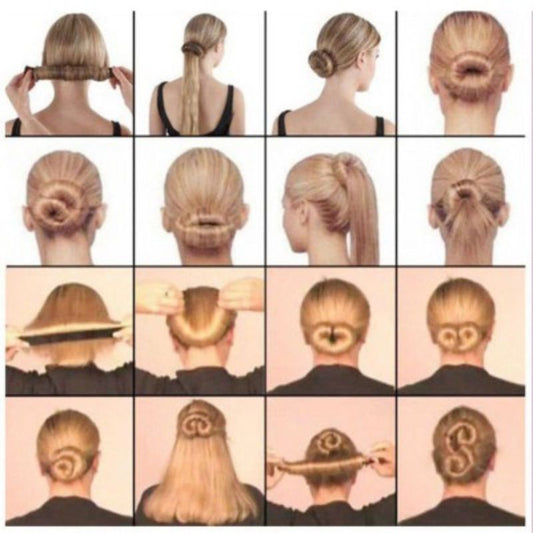 Pekanbaru Hairdini Buns Alat Sanggul Cepol Rambut Ikat Konde Rambut Wanita