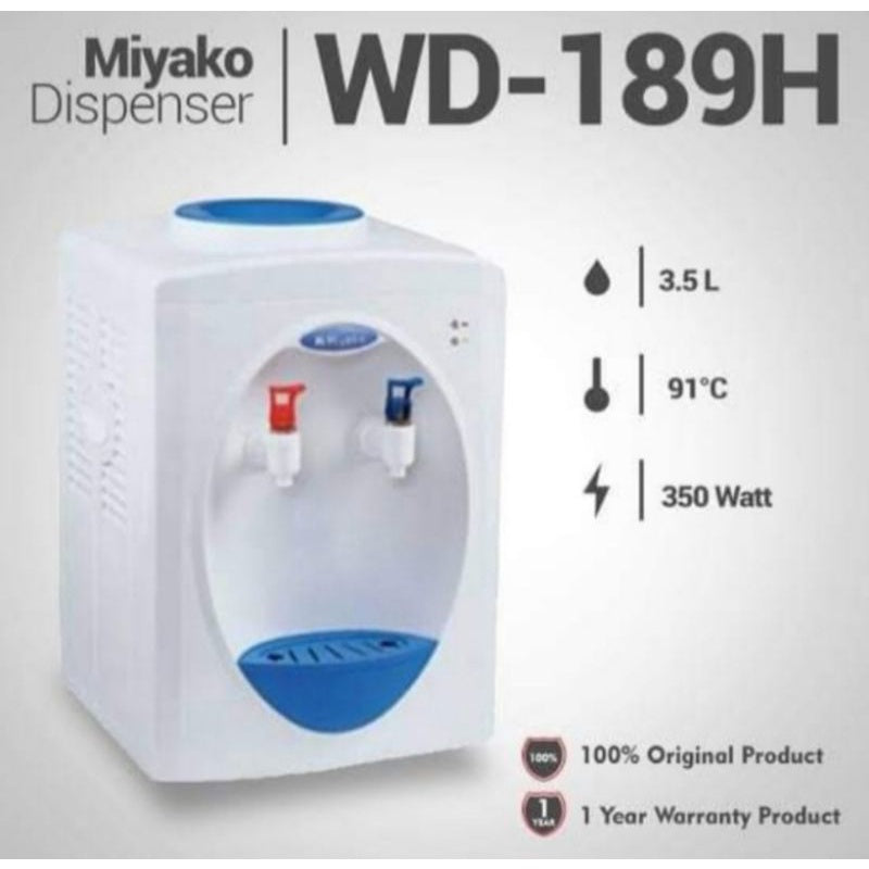 Pekanbaru Dispenser Miyako Wd 189H / Wd 189 H