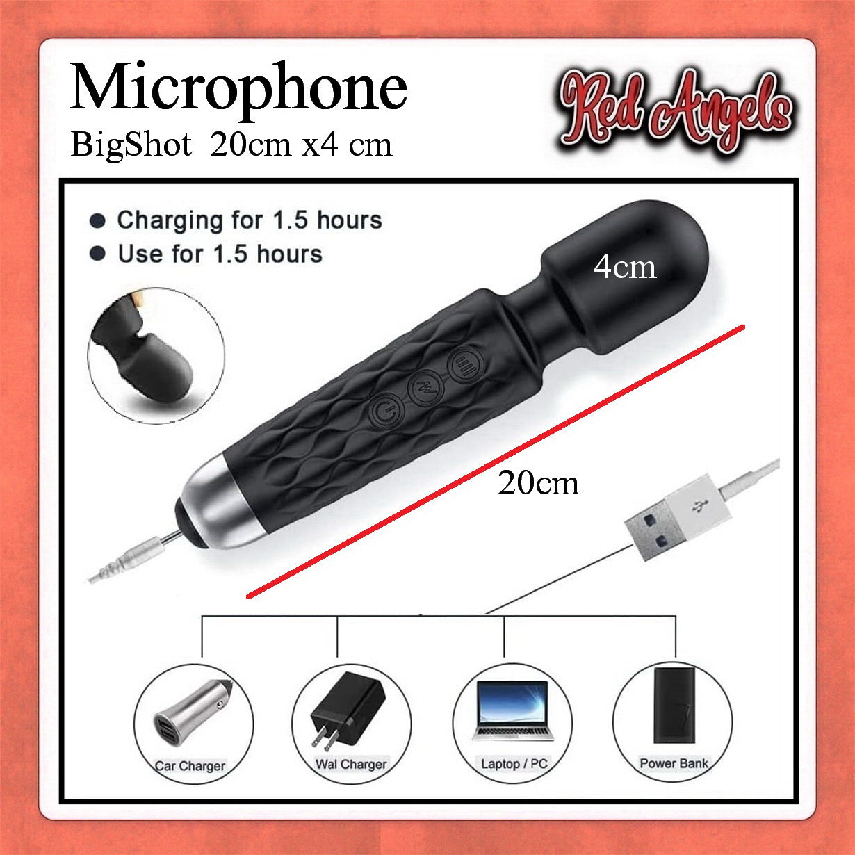 Pekalongan Red Angels Vibrator Microphone Big Short Charge
