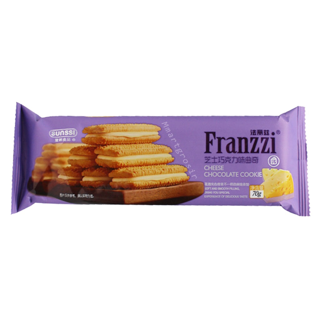 Pekanbaru Franzzi / Biskuit Franzzi / Biskuit Isi Aneka Macam Rasa/ Biskuit / 70G
