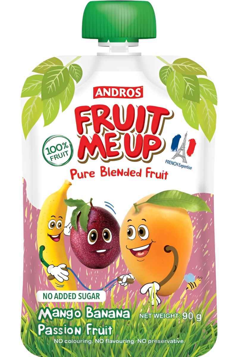 Pekanbaru Andros Fmu Mango Banana Passion 90Gr
