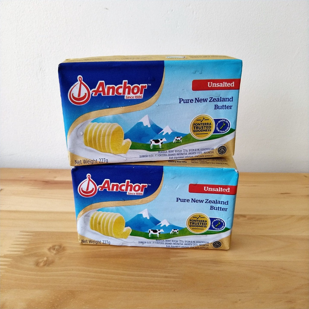 Pekanbaru Anchor Butter Salted & Unsalted 200Gr (Instan Only)