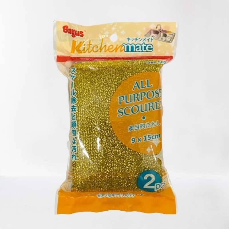 Pekanbaru BAGUS KITCHENMATE SPONGE SCOURER 2'