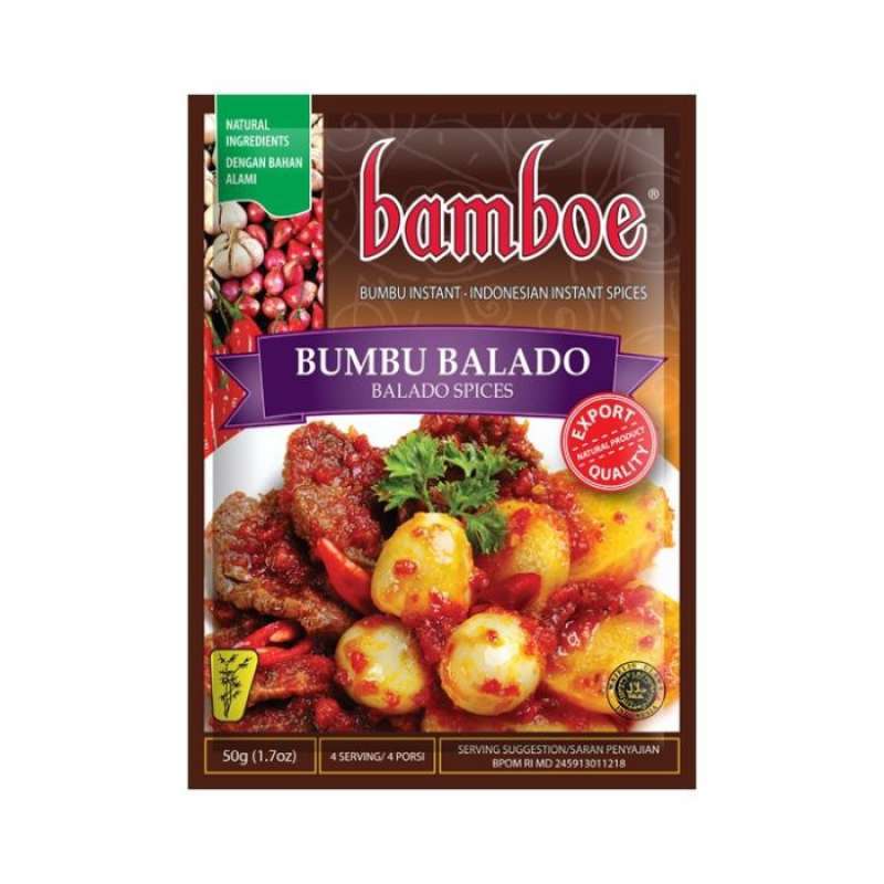 Pekanbaru Bamboe Bumbu Balado 50Gr