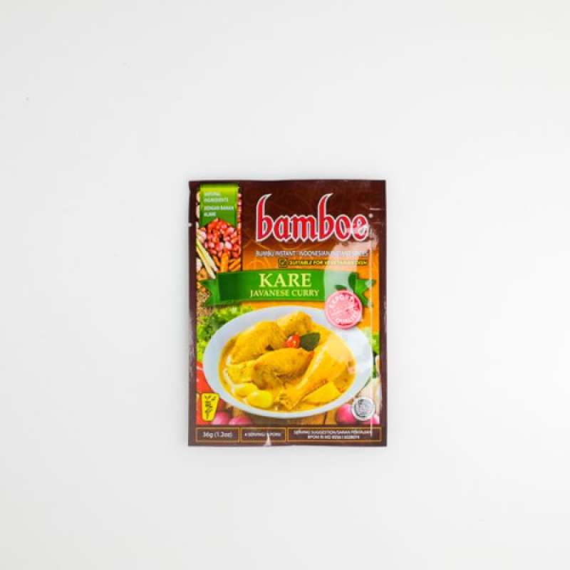 Pekanbaru Bamboe Bumbu Kare Baru 35Gr Sch