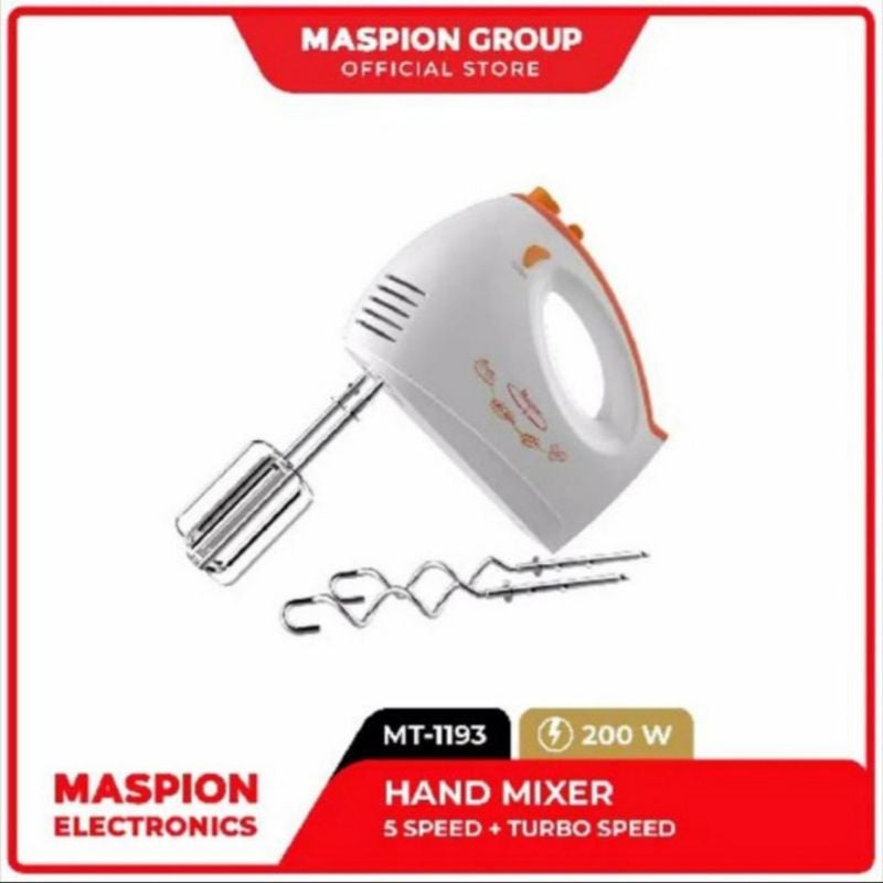 Pekanbaru Hand Mixer Maspion – Mt1193 / Mt-1193