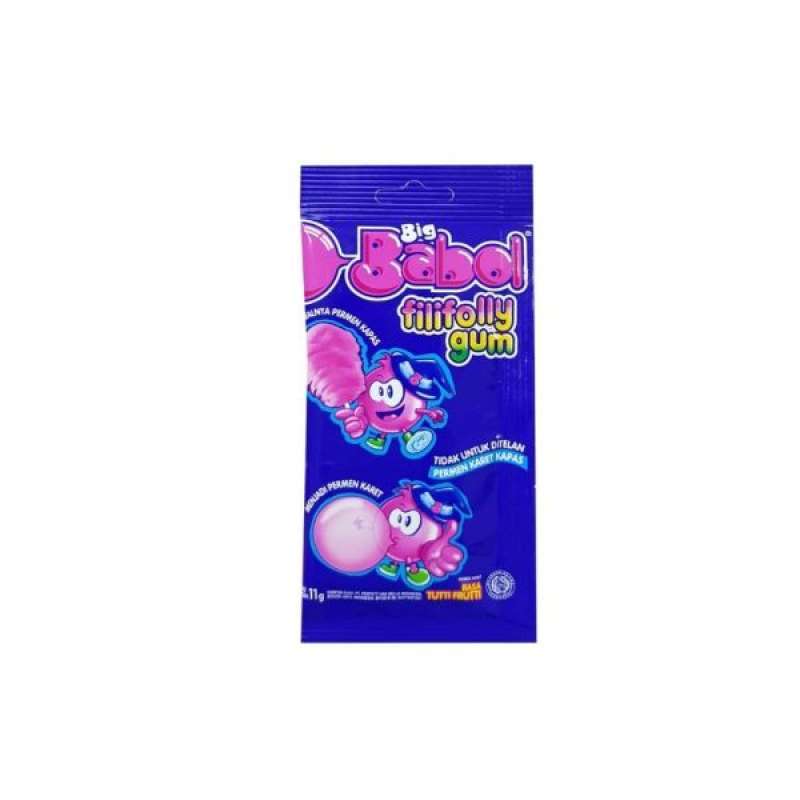 Pekanbaru Big Babol Fili Folly Gum Tutti Frt 11Gr