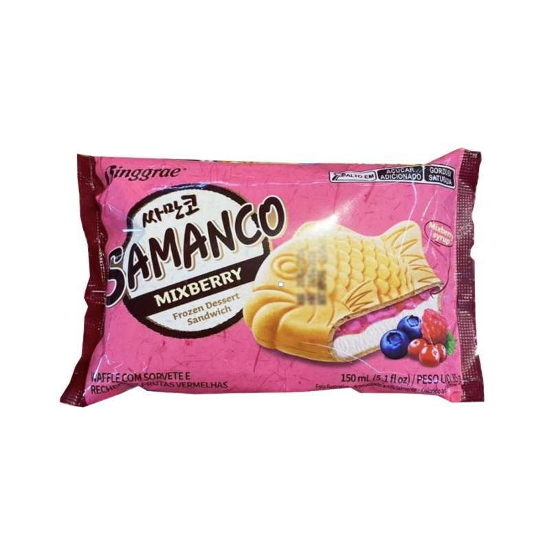 Pekanbaru Binggrae Samanco Mix Berry Sandwich 150Ml