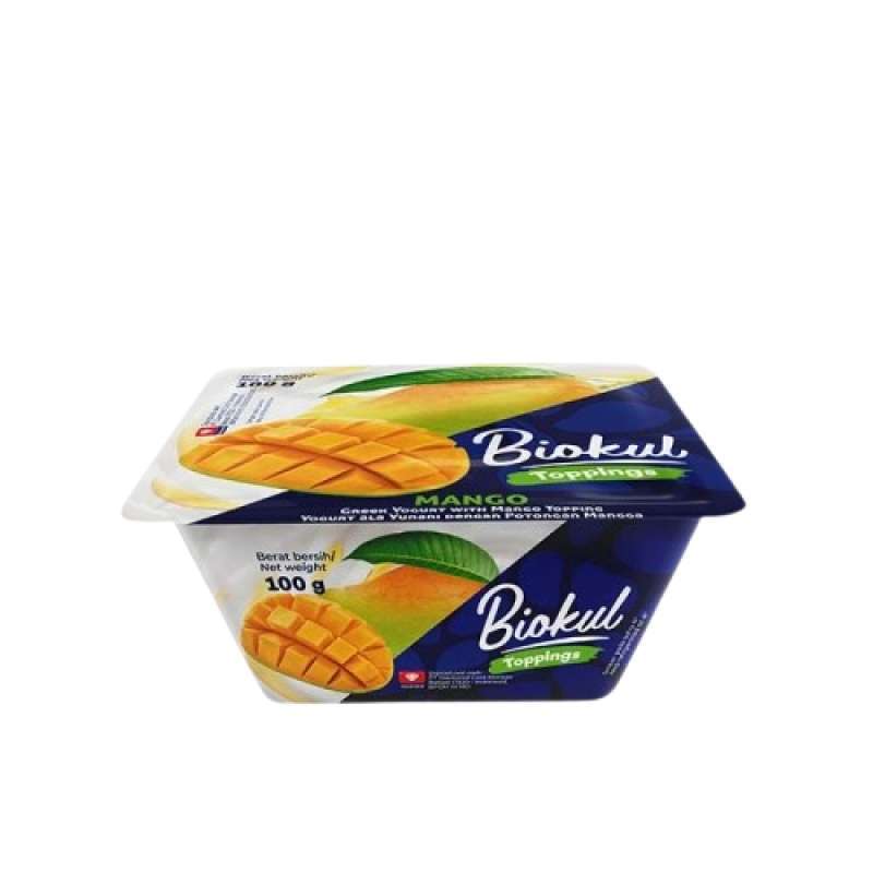 Pekanbaru Biokul Yogurt Greek Topping Mango 100G