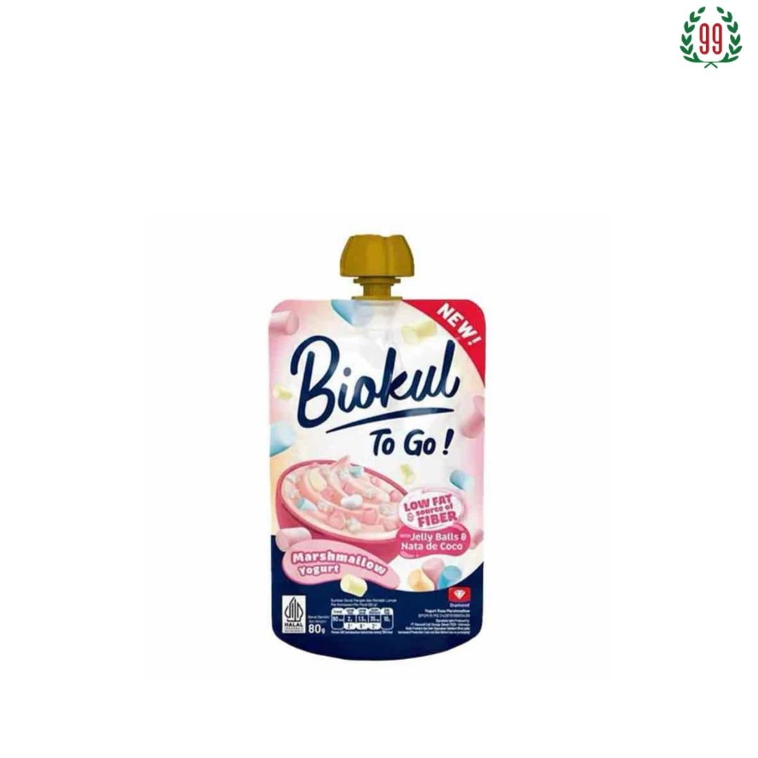 Pekanbaru Biokul Yogurt To Go Marshmallow 80Gr