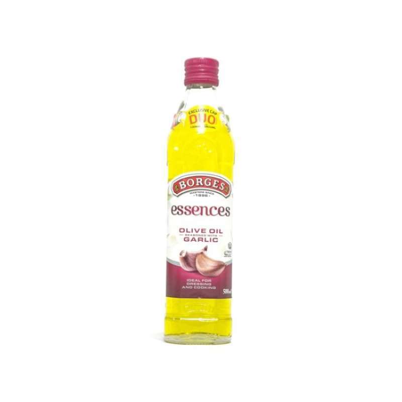 Pekanbaru Borges Olive Oil W/Garlic 500Ml Btl