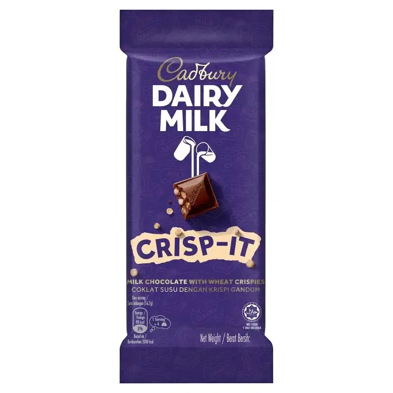 Pekanbaru Cadburry Dairy Milk Crisp-It 52G