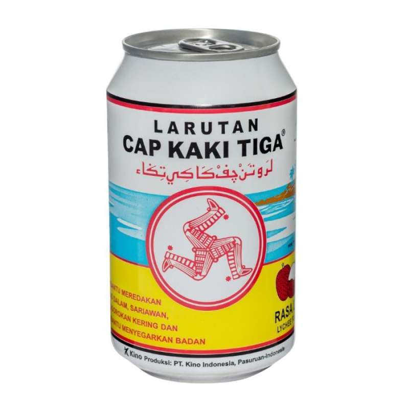 Pekanbaru Kino Larutan Cap Kaki Tiga Leci 320M Can