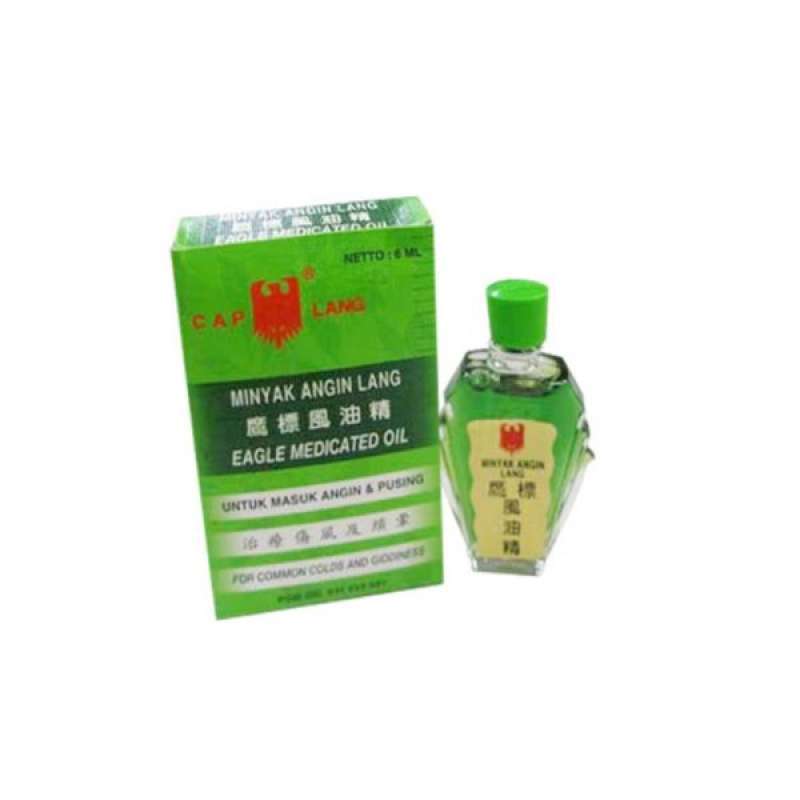 Pekanbaru Cap Lang Minyak Angin Hijau No.2 6Ml