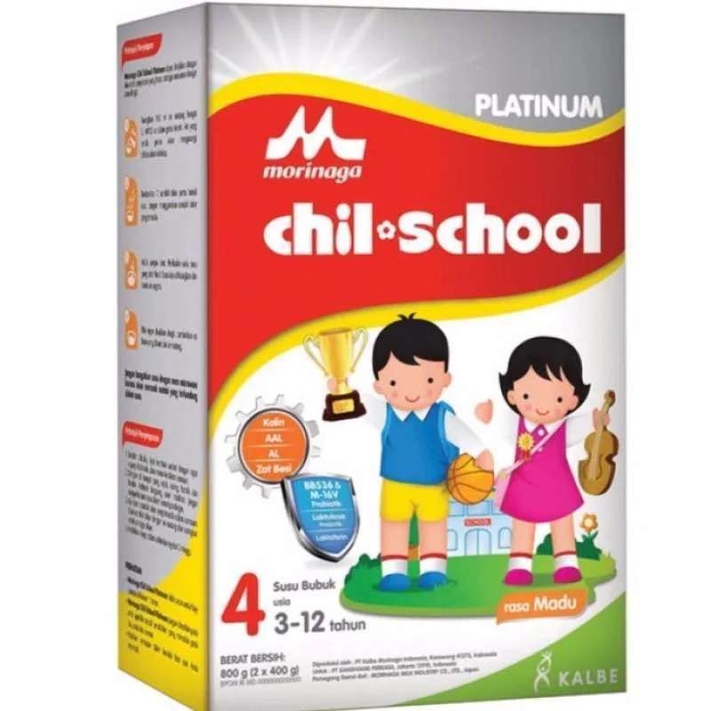 Pekanbaru Chil School Pltnm Mrcr+ Madu 800G Box