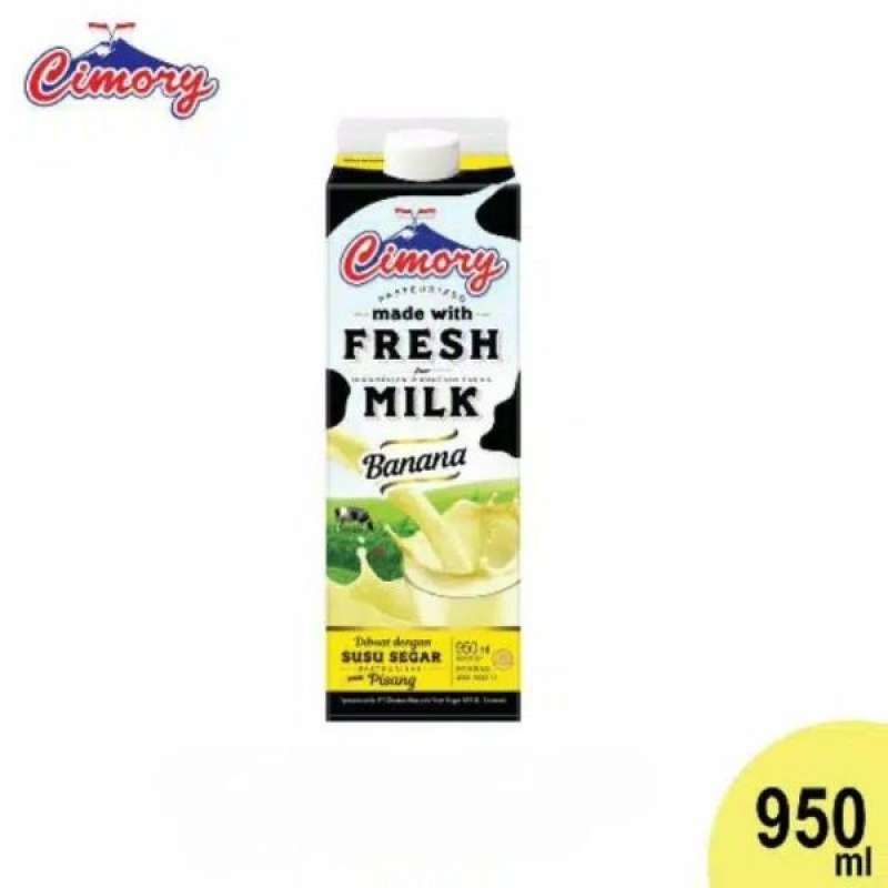 Pekanbaru Cimory Fresh Milk Banana 950Ml
