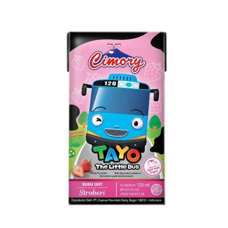 Pekanbaru Cimory Uht Milk Strawberry 125Ml