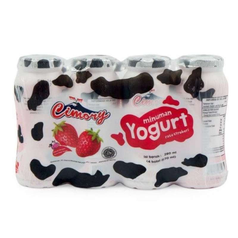 Pekanbaru Cimory Yoghurt Drink Strawberry 5X65Ml