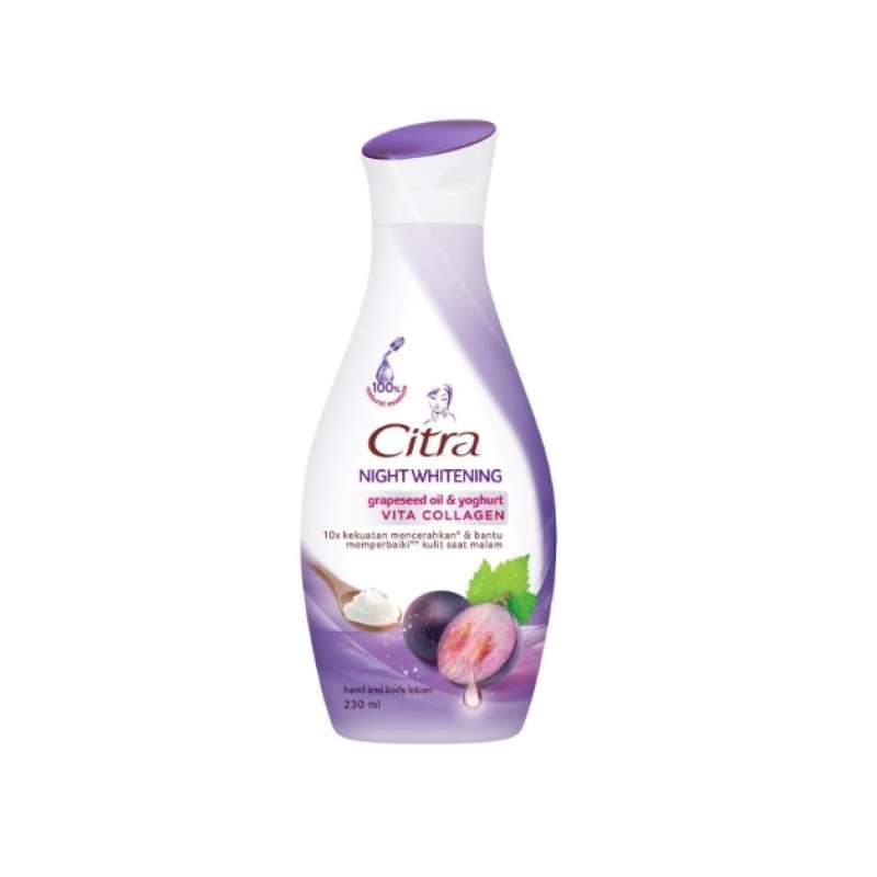 Pekanbaru Citra H&B Lotion Night Whitening 230Ml