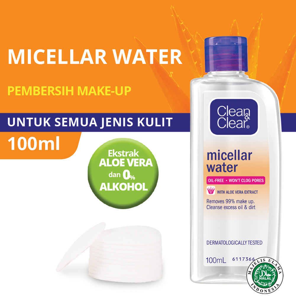 Pekanbaru Clean&Clear Micellar Water 100Ml