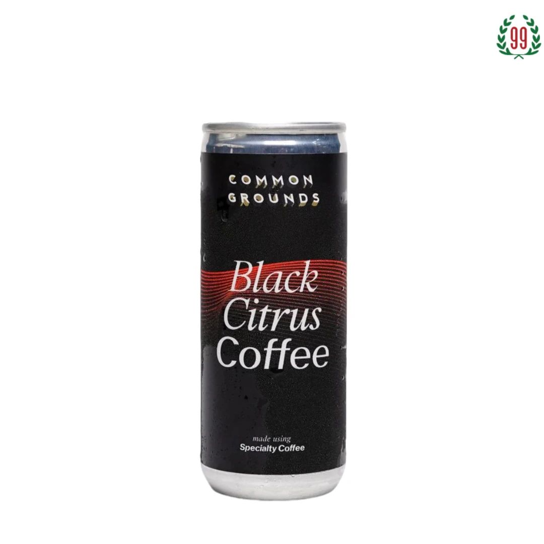 Pekanbaru Commongrounds Blck Ctrus Cofee Can 230Ml
