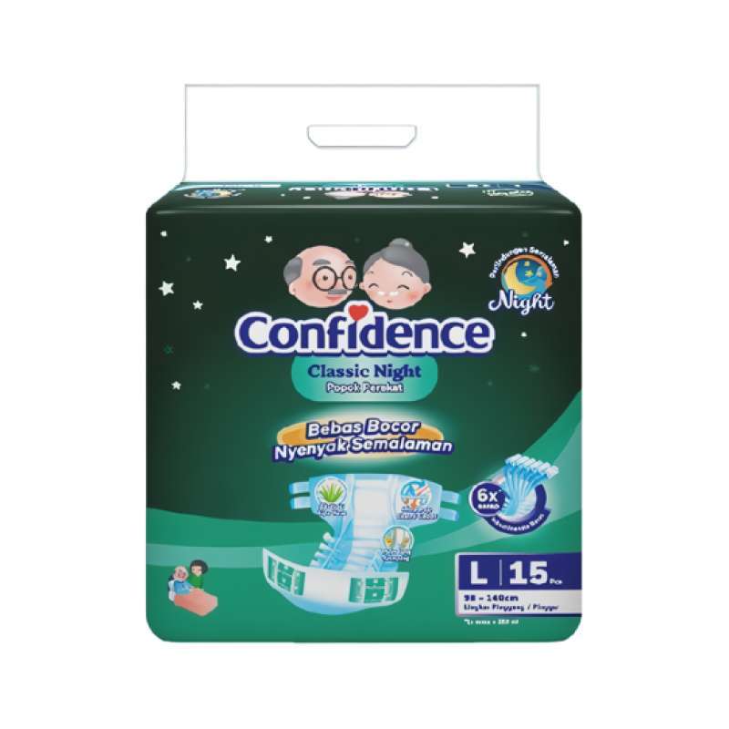 Pekanbaru Confidence Adult Classic Night L 15'S