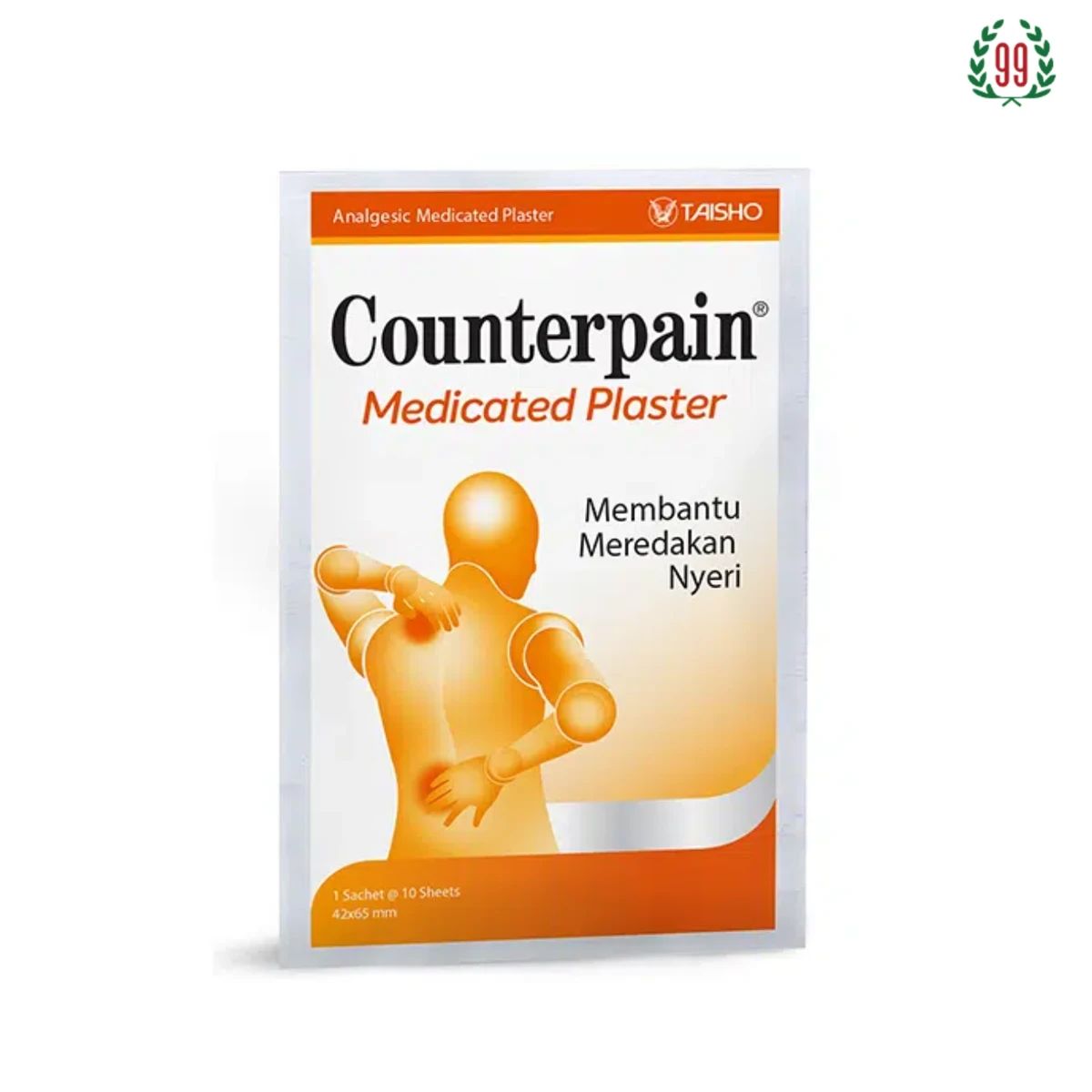 Pekanbaru Counterpain Medicated Plaster 10'S