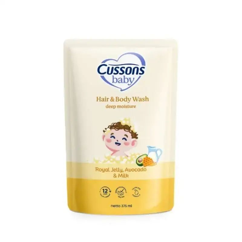 Pekanbaru Cussons Baby H&B Wash Deep Moisture 600Ml Pouch