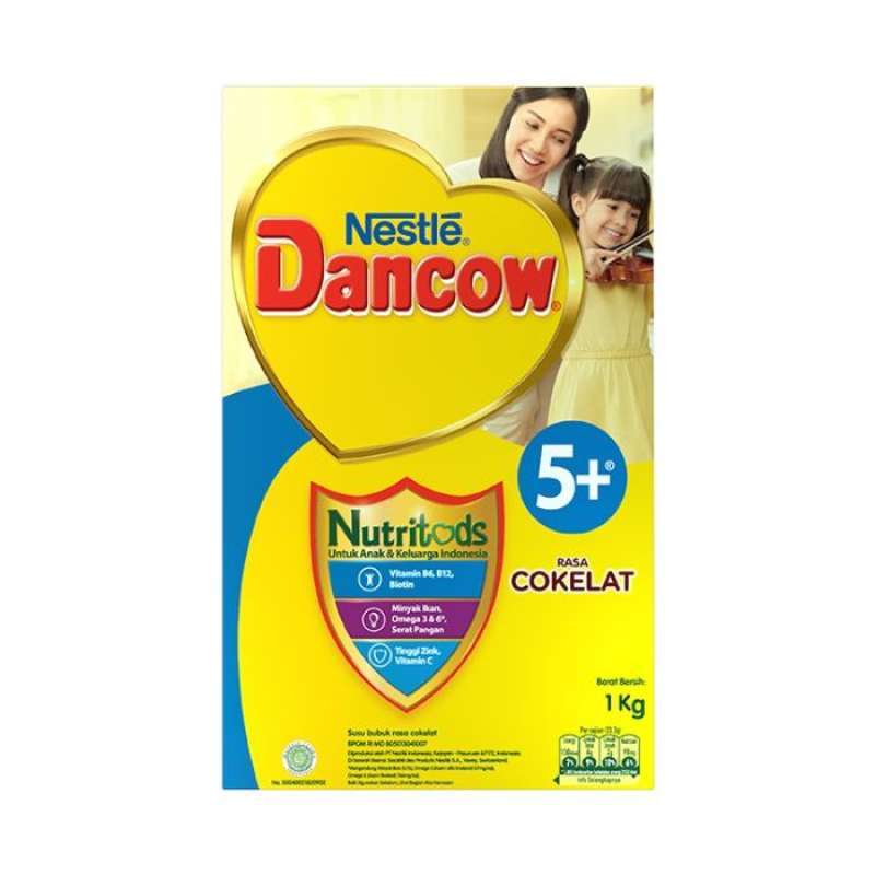 Pekanbaru Dancow 5+ Calci-N Coklat 1000Gr Box