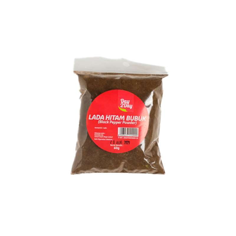 Pekanbaru Day 2 Day Lada Hitam Bubuk 60Gr Refill