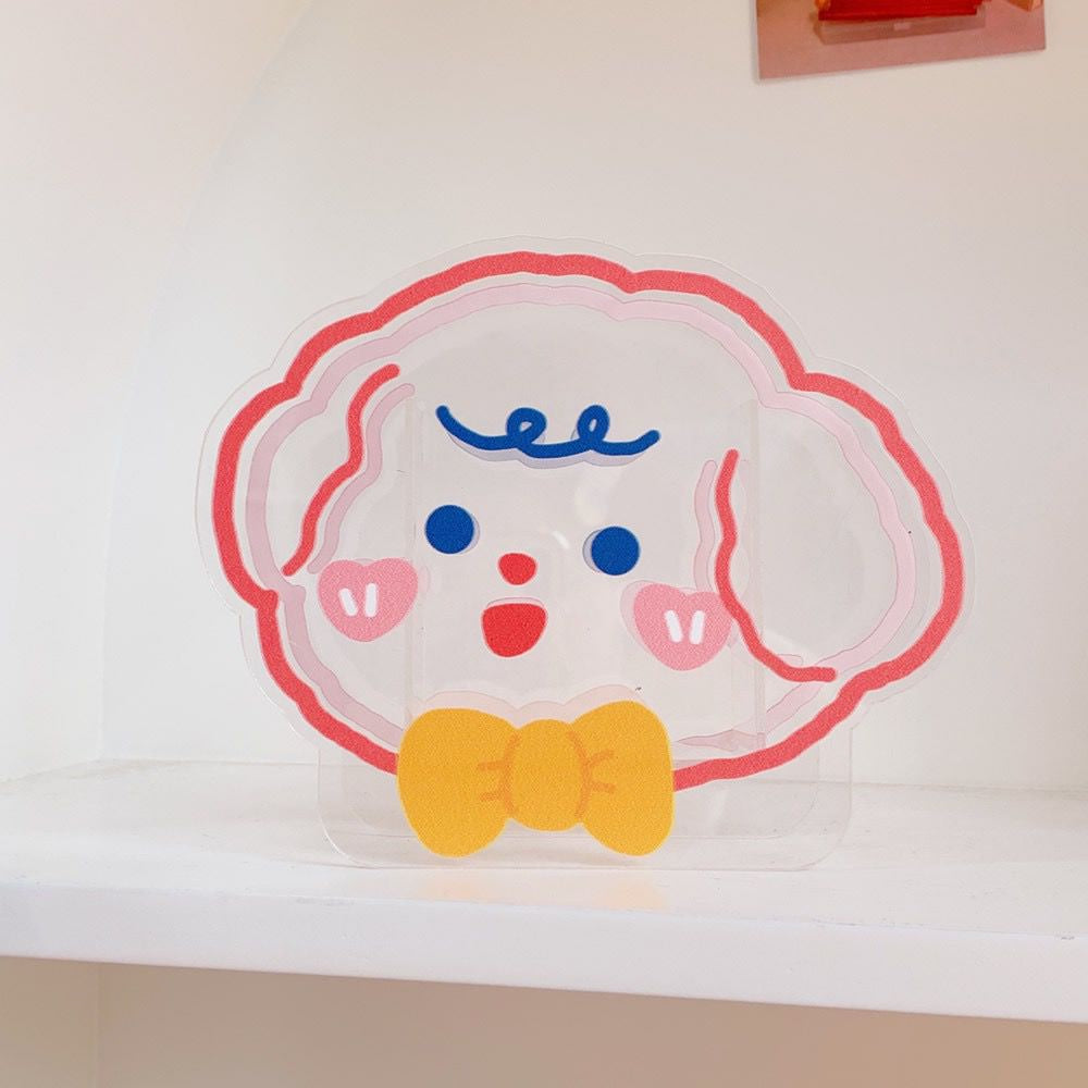 Pekanbaru Penholder Motif Unik Lucu Aesthetic Ins Tempat Penyimpanan Pena Akrilik Lucu Karakter Cartoon Korean Style Acrylic Stationary Kit Desk Organizer Cute Cartoon Pen Holder Transparan