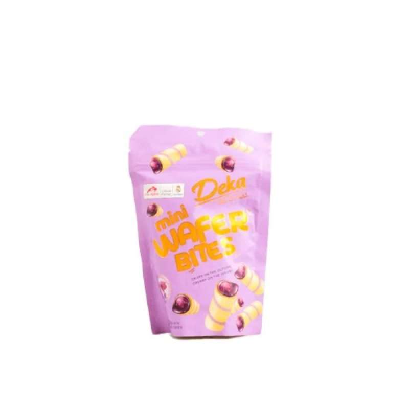 Pekanbaru Deka Wafer Mini Bites Ube 80Gr