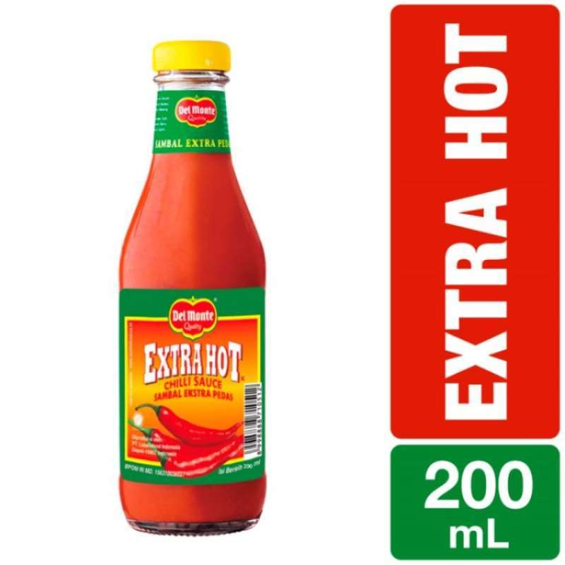 Pekanbaru Delmonte Chilli Extra Hot 190Ml Btl