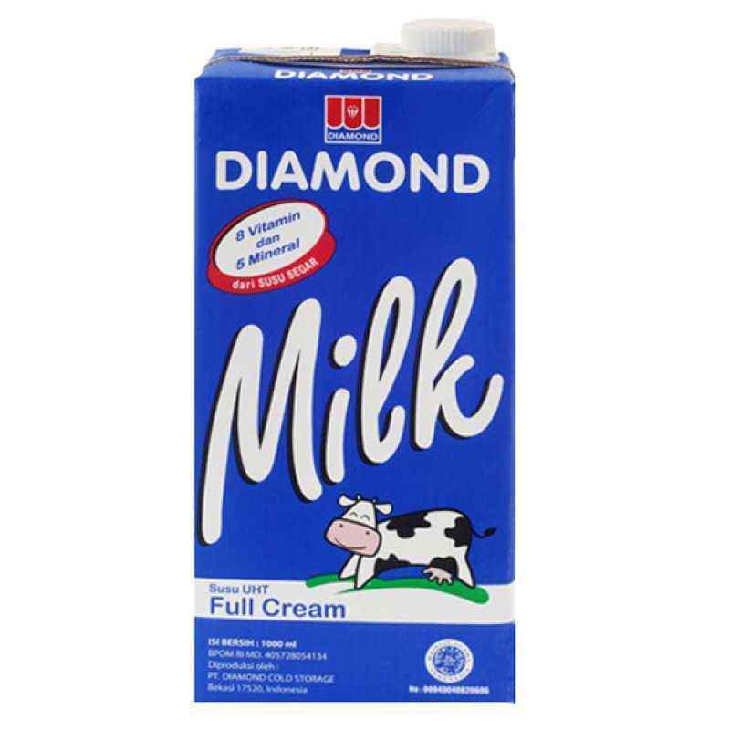 Pekanbaru Diamond Milk Full Cream 1Lt Tta