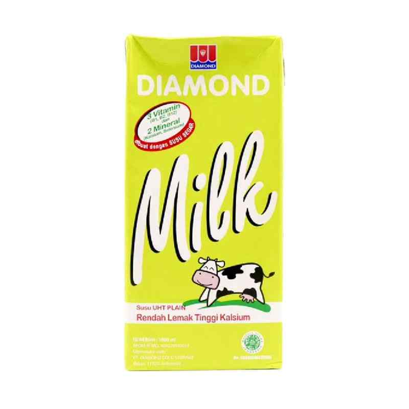 Pekanbaru Diamond Milk Low Fat High Calcium 1Lt