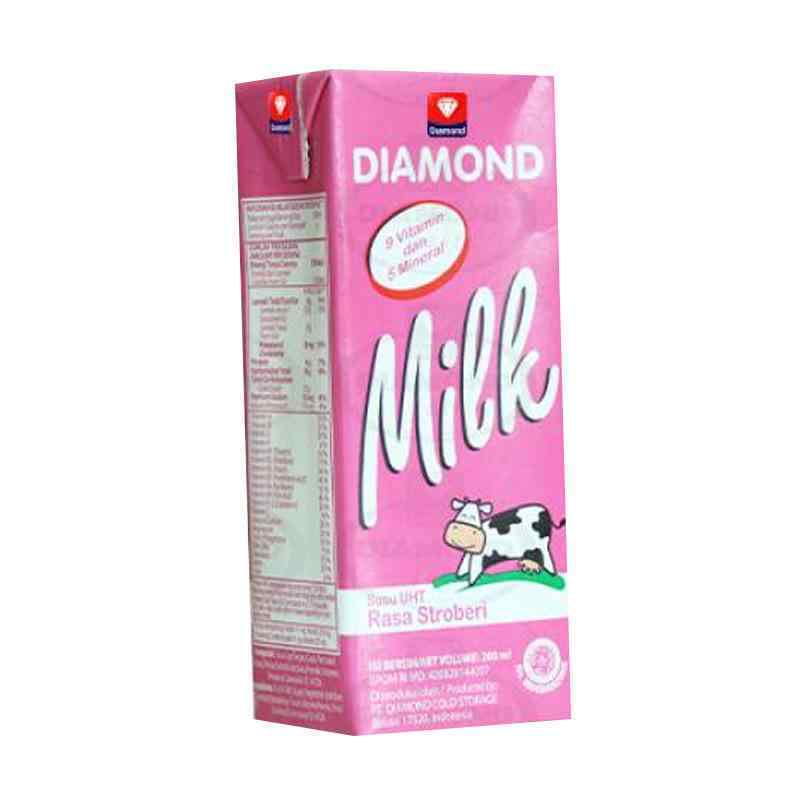 Pekanbaru Diamond Milk Strawberry 200Ml Tta