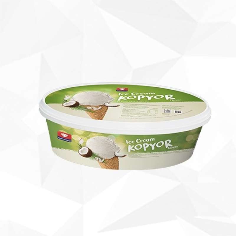 Pekanbaru Diamond Ice Cream Coconut 700Ml