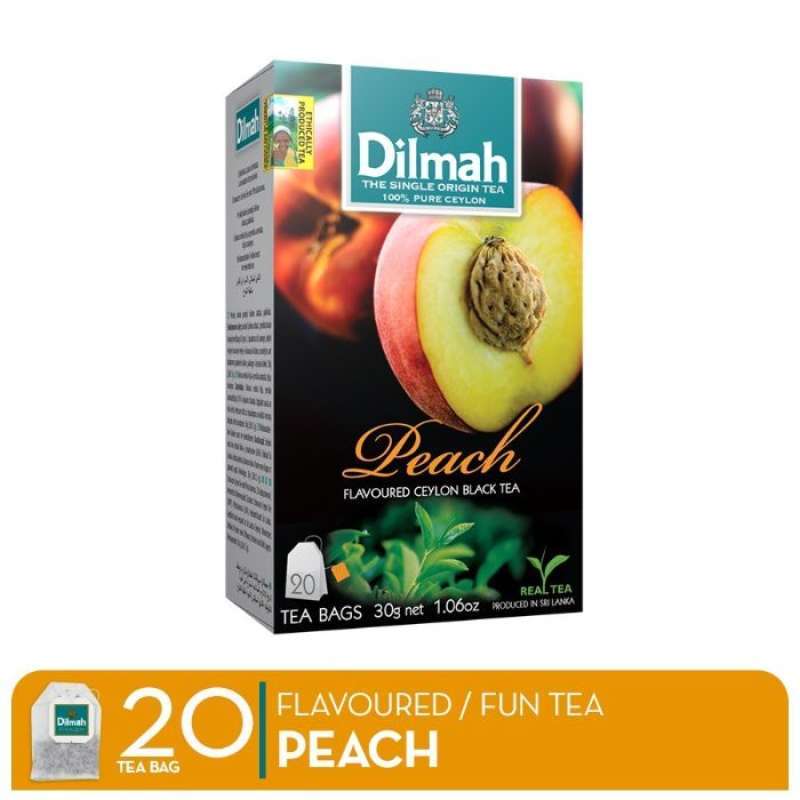 Pekanbaru Dilmah Envelope Peach Tea 20S Box