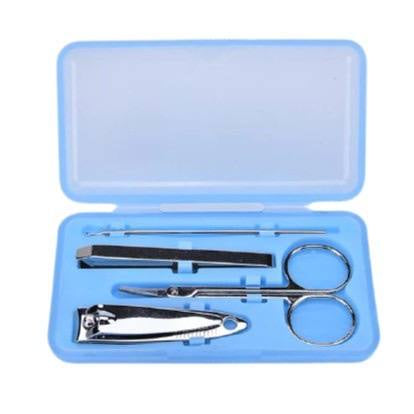 Pekanbaru HR- Manicure Pedicure Set 7IN1 dan 4IN1 Dompet Paket Pembersih Kuku Pinset Gunting Lancip Korek telinga Kuping