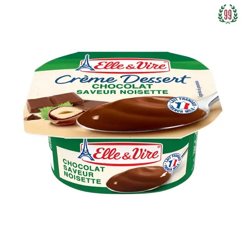 Pekanbaru Elle & Vire Chocolate Hazelnut Dairy Pudding 100Gr
