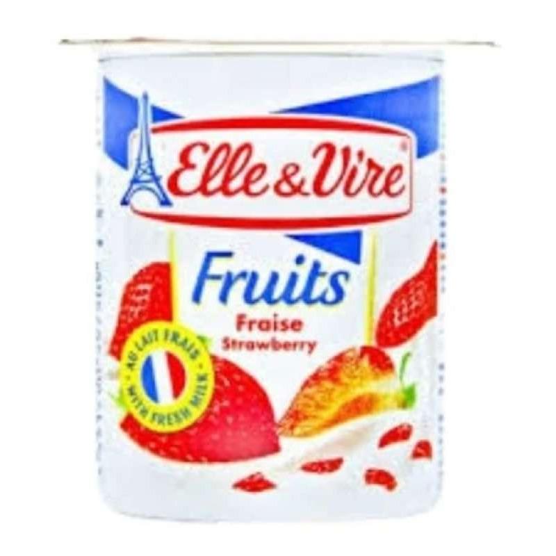 Pekanbaru Elle&Vire Light Strawberry 125Gr Btl