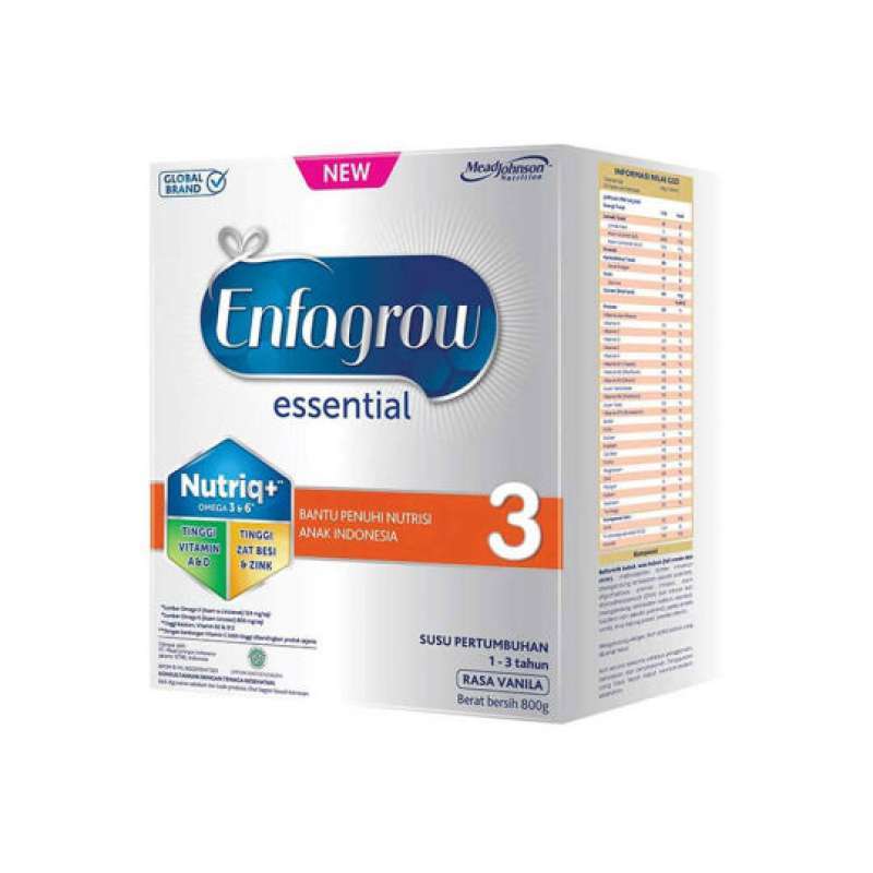 Pekanbaru Enfagrow Essential 3 Vanila 800G
