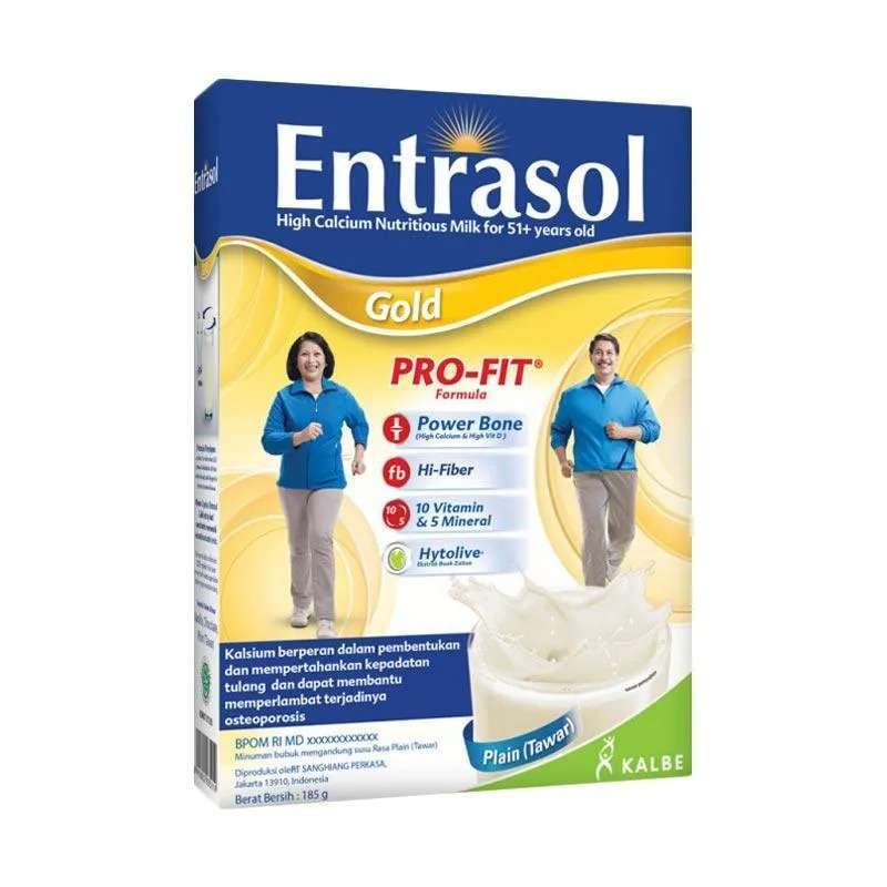 Pekanbaru Entrasol Gold Plain 170Gr Box