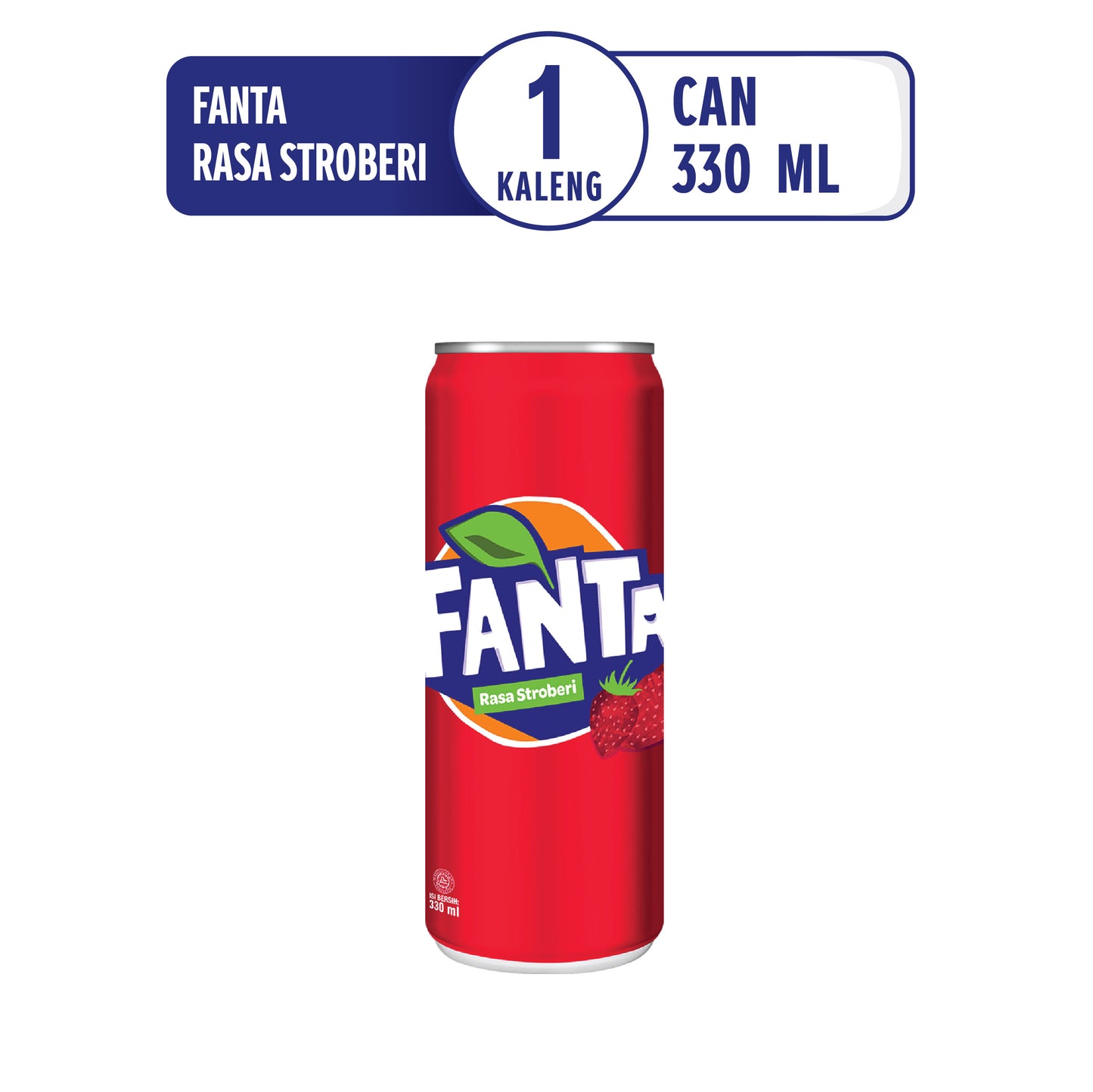 Pekanbaru Fanta Strawberry 330Ml Can