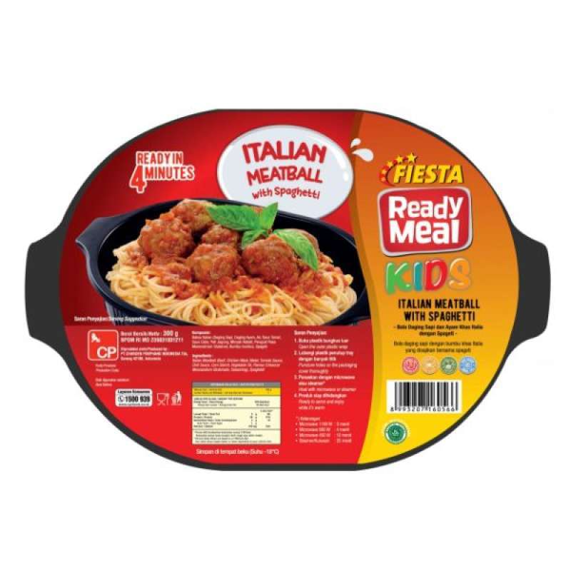 Pekanbaru Fiesta Ready Meal Italian Meatball 300Gr