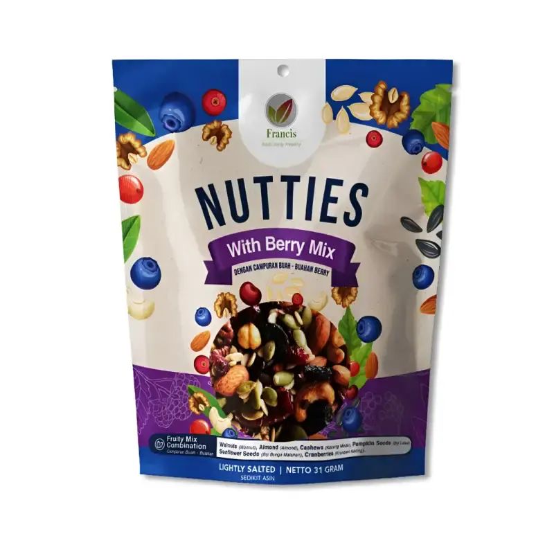 Pekanbaru Francis Organic Nutties With Berry Mix 31Gr